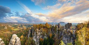 Basteibrücke im Herbst von Tilo Grellmann