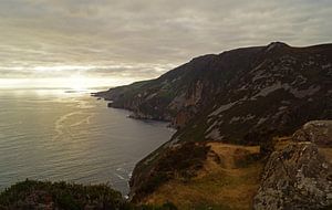 Sonnenuntergang an den  Slieve League Klippen in Irland