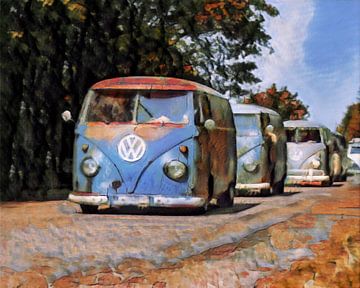 VW bus 3 van Marc Lourens