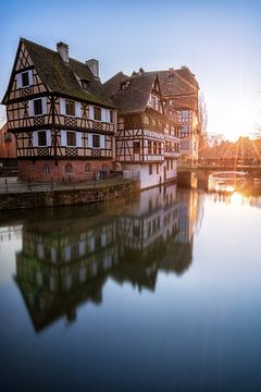 Petite France in Strasbourg in de Elzas in Frankrijk van Daniel Pahmeier