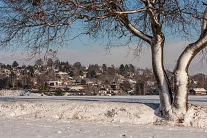 De Huls bij Simpelveld in de sneeuw sur John Kreukniet