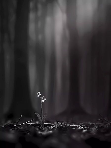 Flower in the forest by haroulita