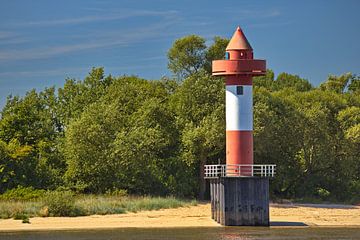 Lighthouse in Berne-Farge by Christian Harms