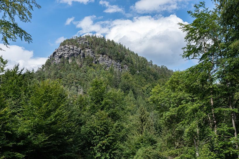 Roßsteig am Alten Zeughaus, Sächsische Schweiz - Großer Teichstein von Pixelwerk