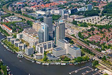 Aerial photo of the Amstel area by Anton de Zeeuw