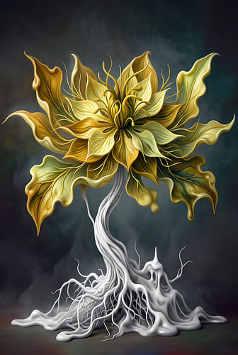 A flower that can only exist in the imagination