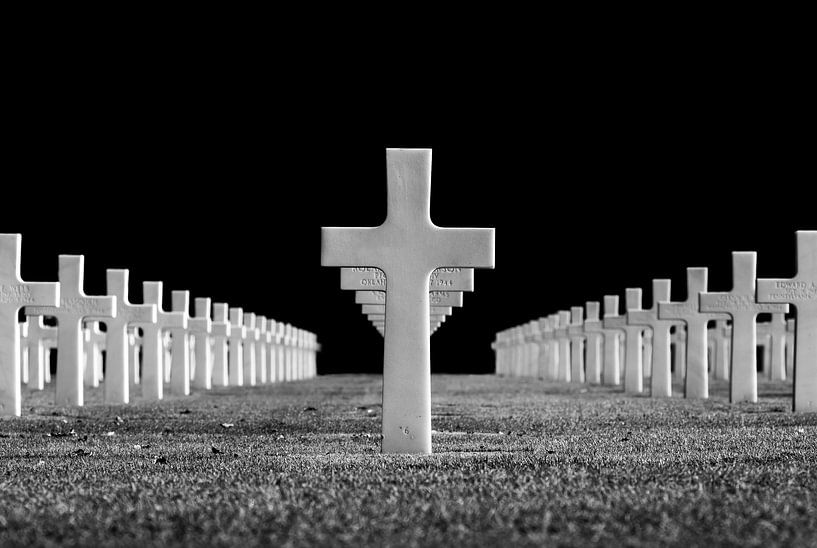 Normandy American Cemetery and Memorial by Antwan Janssen