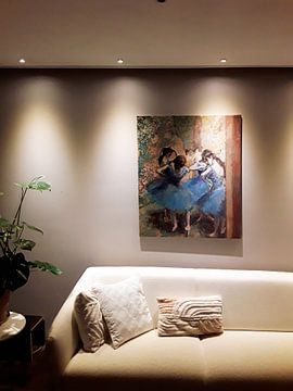 Kundenfoto: Tänzer in Blau, Paris, Edgar Degas