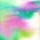 Dreamy - detail of an acrylic ink painting on paper by studio esther walter thumbnail