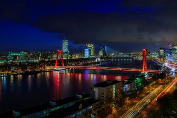 De drie bruggen in Rotterdam