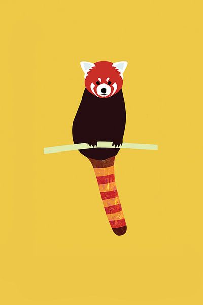 Roter Panda von Studio Mattie