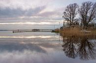 Windless Lake Leekstermeer by R Smallenbroek thumbnail