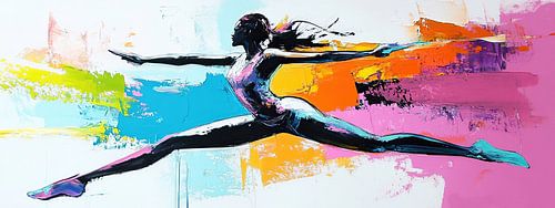 Fliegende Frau