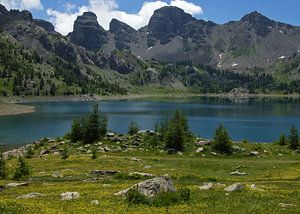 Lac D'Allos in de Provence, Frankrijk van Discover Dutch Nature