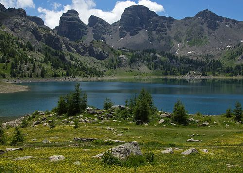 Lac D'Allos in de Provence, Frankrijk