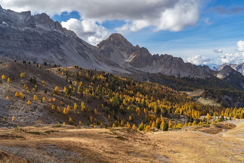 Berglandschap in de Queyras, Frankrijk van Martijn Joosse