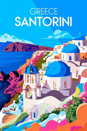 Santorin : une idylle côtière haute en couleurs
