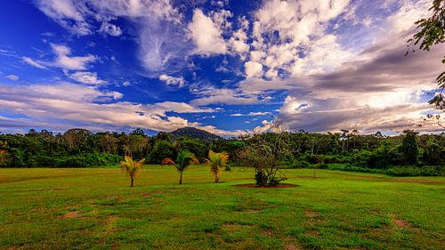 Misty mountain on Kabalebo