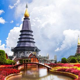 Koninklijke Boeddha Pagodes Thailand van Giovanni della Primavera