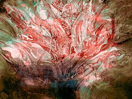 Wabi Sabi Blumen Bouquet von Mad Dog Art