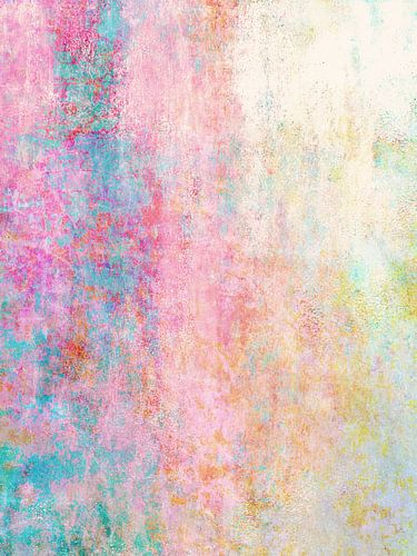Abstract in pastel colours