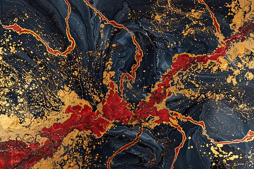 schilderachig Japan abstracte kunst