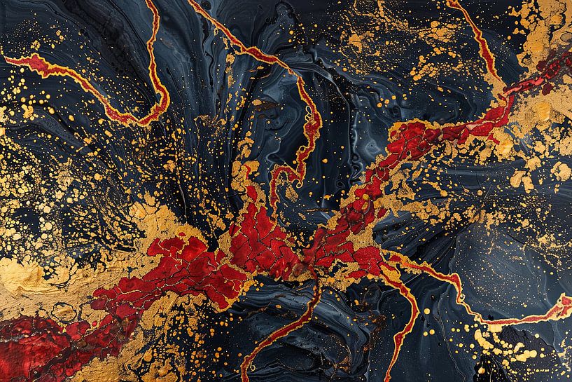 malerisch Japan abstrakte Kunst von Egon Zitter