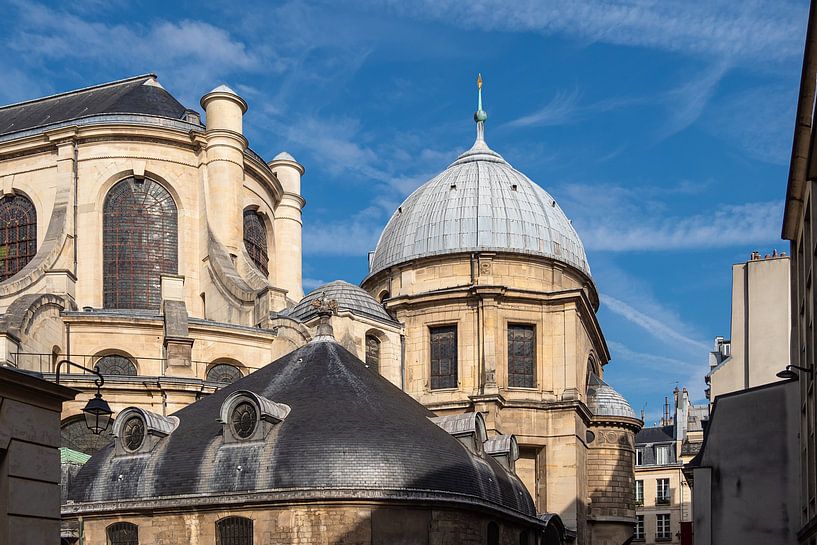 Blick auf die Kirche Saint-Sulpice in Paris, Frankreich von Rico Ködder