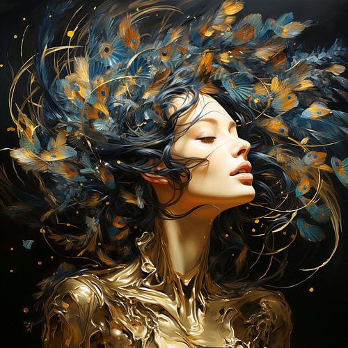 Surrealistisch portret