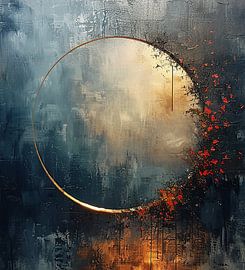 Abstrakte Herbstmalerei von Kunst Laune