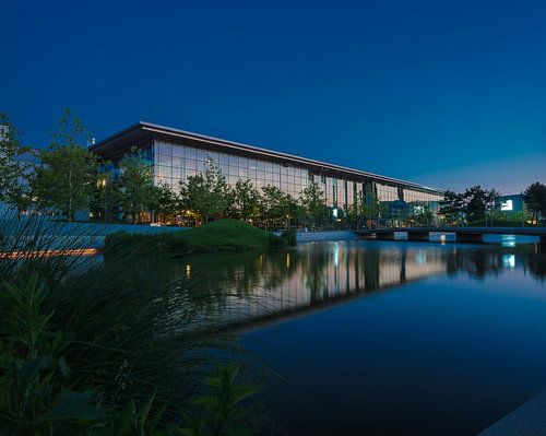 Autostadt Wolfsburg de nuit