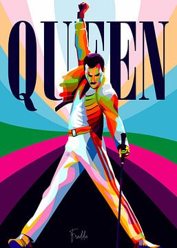 Freddie Mercury van Wpap Malang