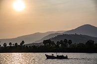 Vissersboot op de Mekong Rivier by WvH thumbnail