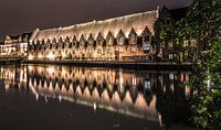 Gent bij nacht par Evert van Voorst Aperçu