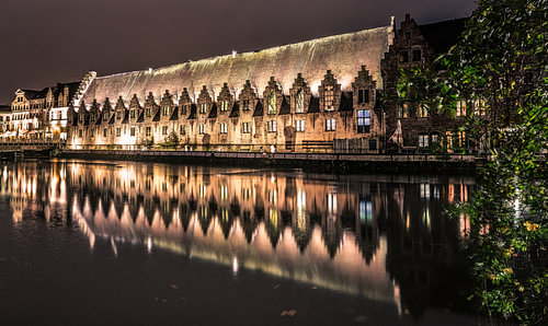 Gent bij nacht