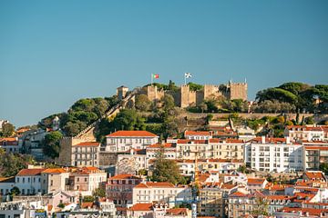 Lisbon Castle by Leo Schindzielorz