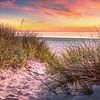 Strand an der Ostsee im warmen Sonnenaufgang von Voss Fine Art Fotografie