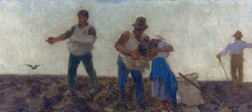 History of wheat, Paul-Albert Baudouin, 1879 by Atelier Liesjes
