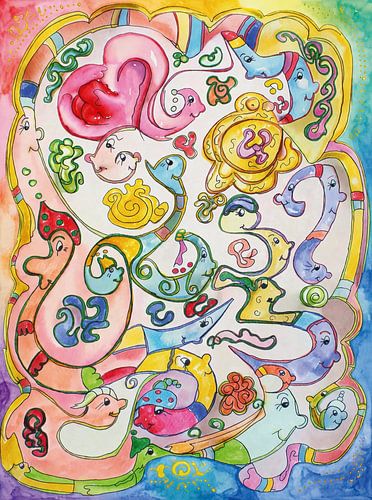 Tanz der fröhlichen Wesen von Renate Sell