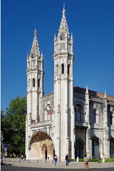 De Mosteiro dos Jerónimos in Lissabon van Berthold Werner