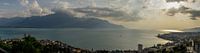 Panoramablick auf den Genfer See