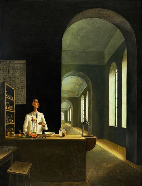 Der Chemiker - Franz Sedlacek von Accessible Art