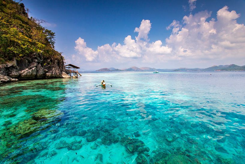 Naviguer dans un paradis tropical par Antwan Janssen