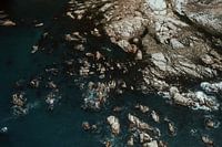Kaikoura, New Zealand, from the air