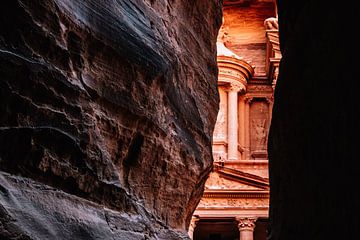 Wereldwonder Petra in Jordanië van Expeditie Aardbol