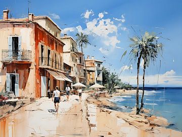 St. Tropez aan de Franse Rivièra / Cote d'Azur van PixelPrestige