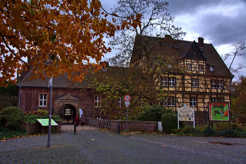 Entrée du château par Edgar Schermaul