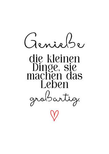 Enjoy the little things