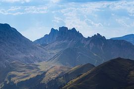 Evening atmosphere in the South Tyrolean Dolomites by Rudolf Brandstätter