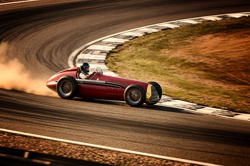 Alfa Romeo Alfetta op Monza: Race glorie